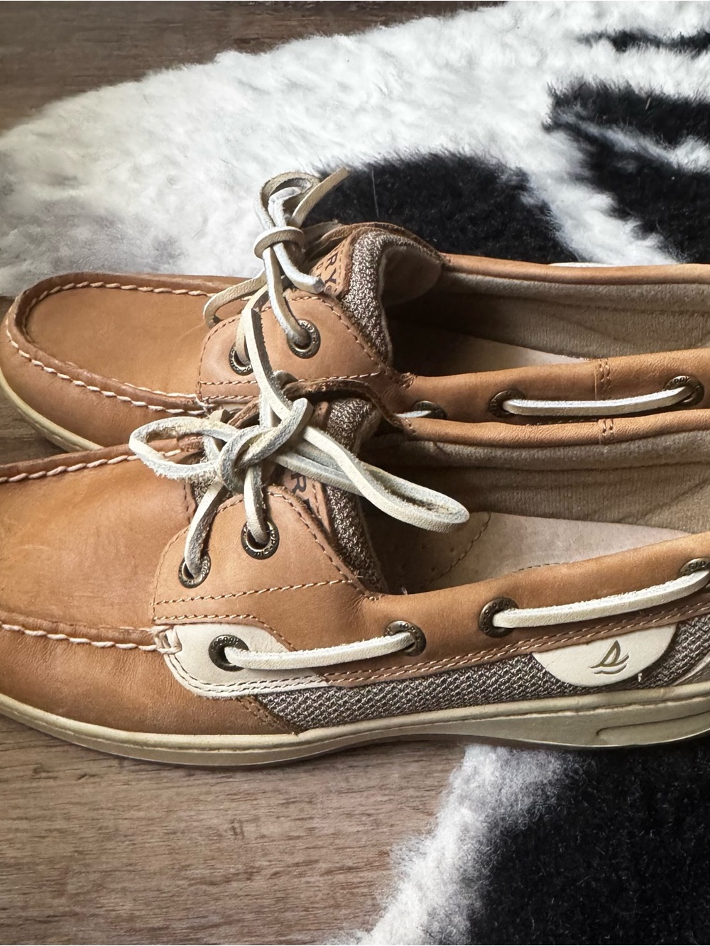 Sperry Tan Leather Classic 2-Eye Boat Shoes